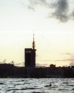Vectorgrafik Skyline Hamburg